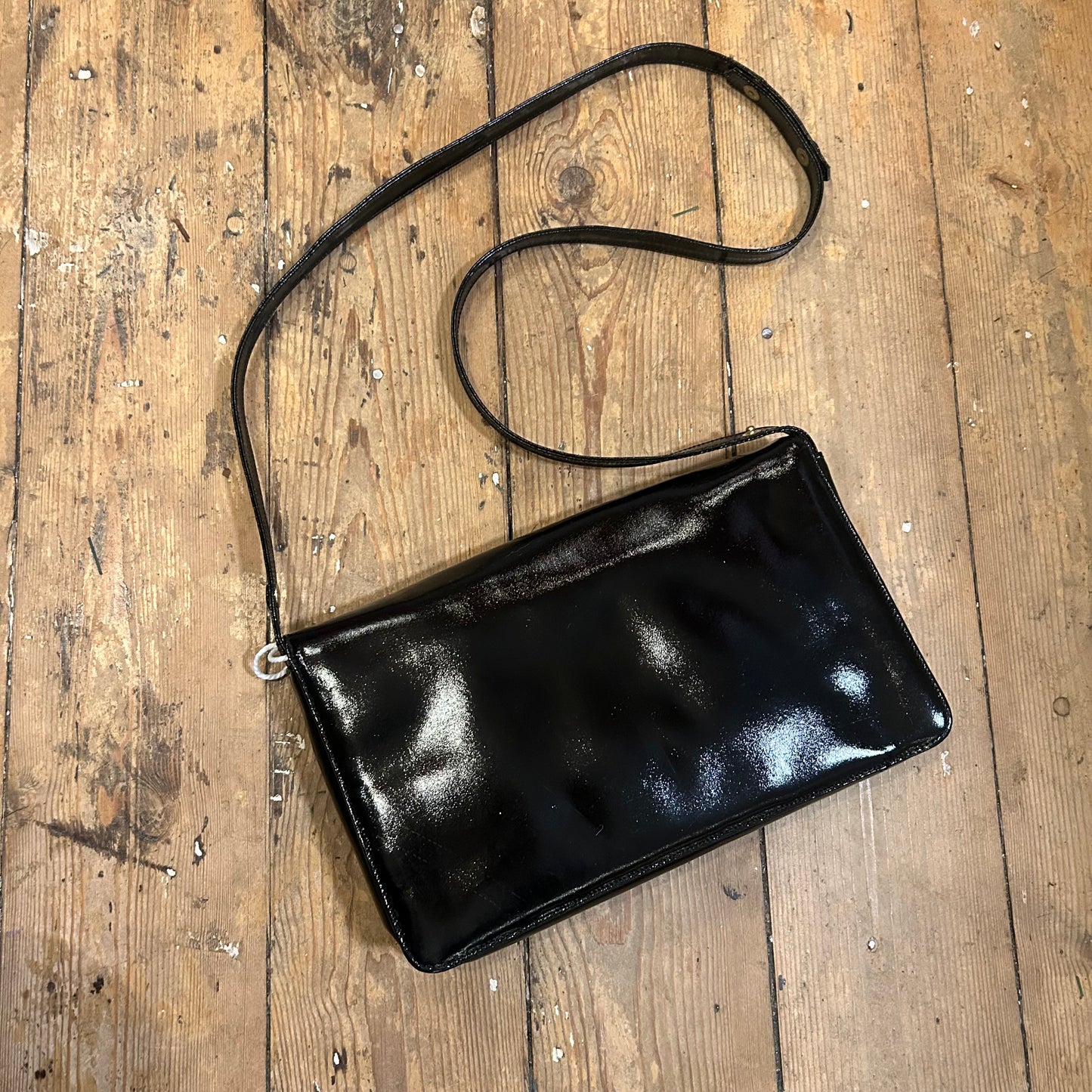 1980’s Russell & Bromley Patent Leather Handbag