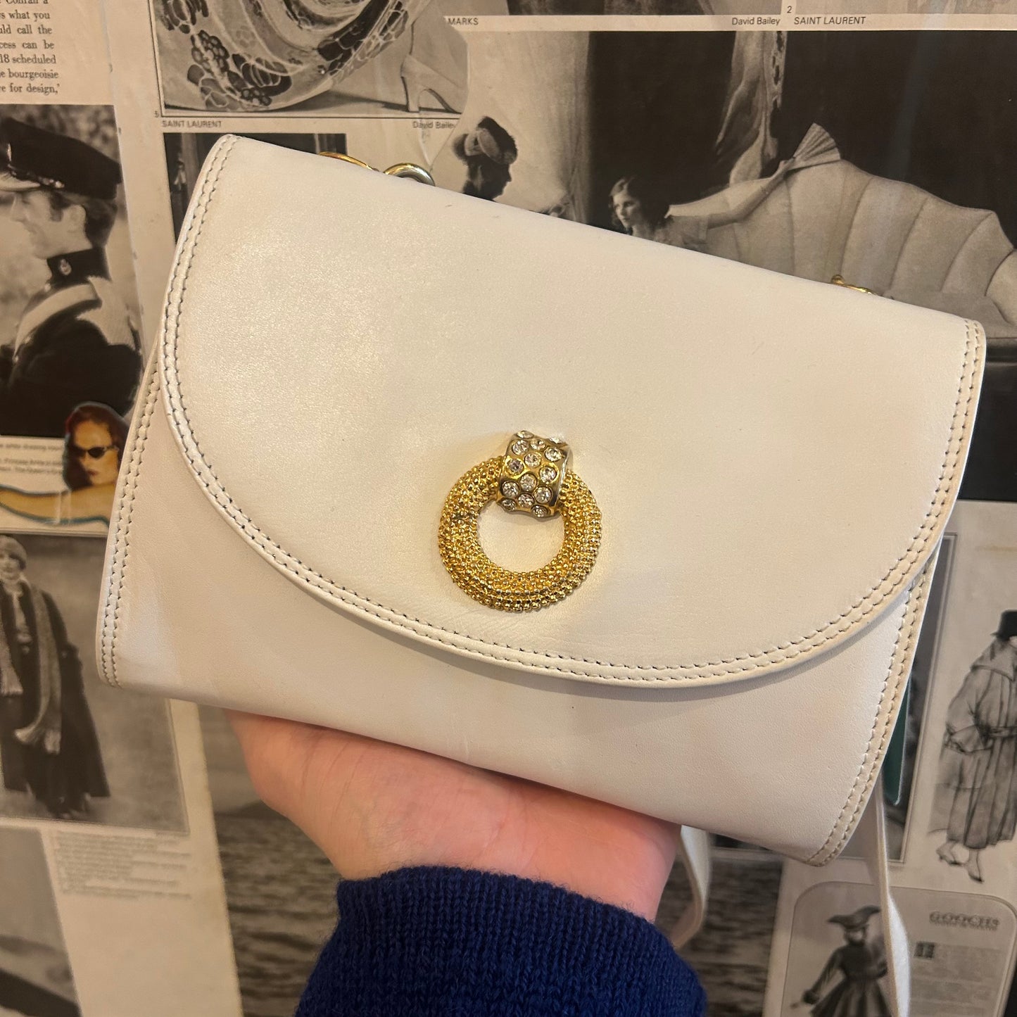 1980’s Russell & Bromley Leather Crossbody Bag