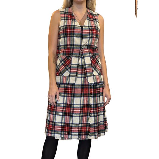 1970’s Laird-Portch Scottish Tartan Waistcoat & Kilt (UK 10-12)