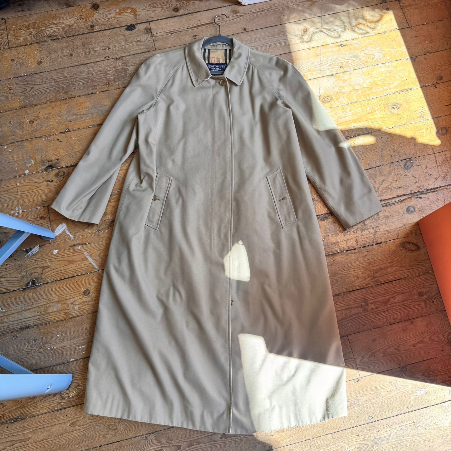 1980’s Burberry’s Nova Check Mac One Size