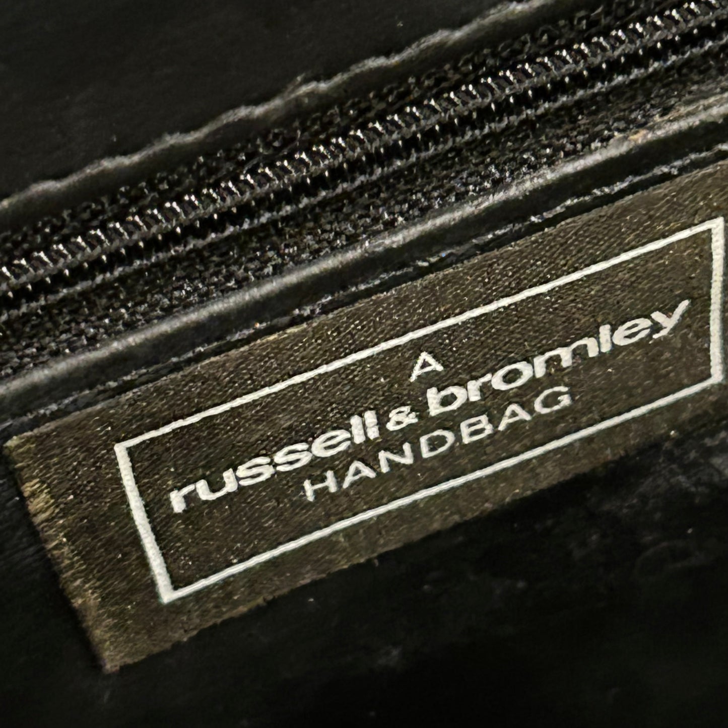 1980’s Russell & Bromley Patent Leather Handbag