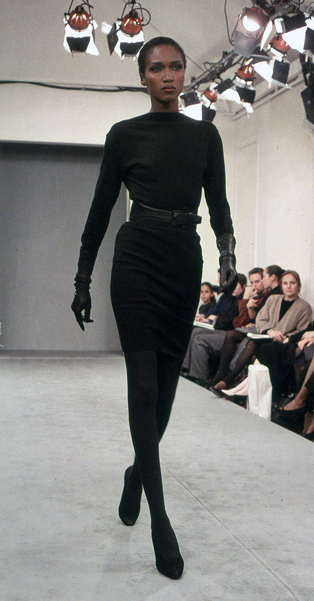 Alaïa F/W 1987 Runway Knitted Dress UK 10-12