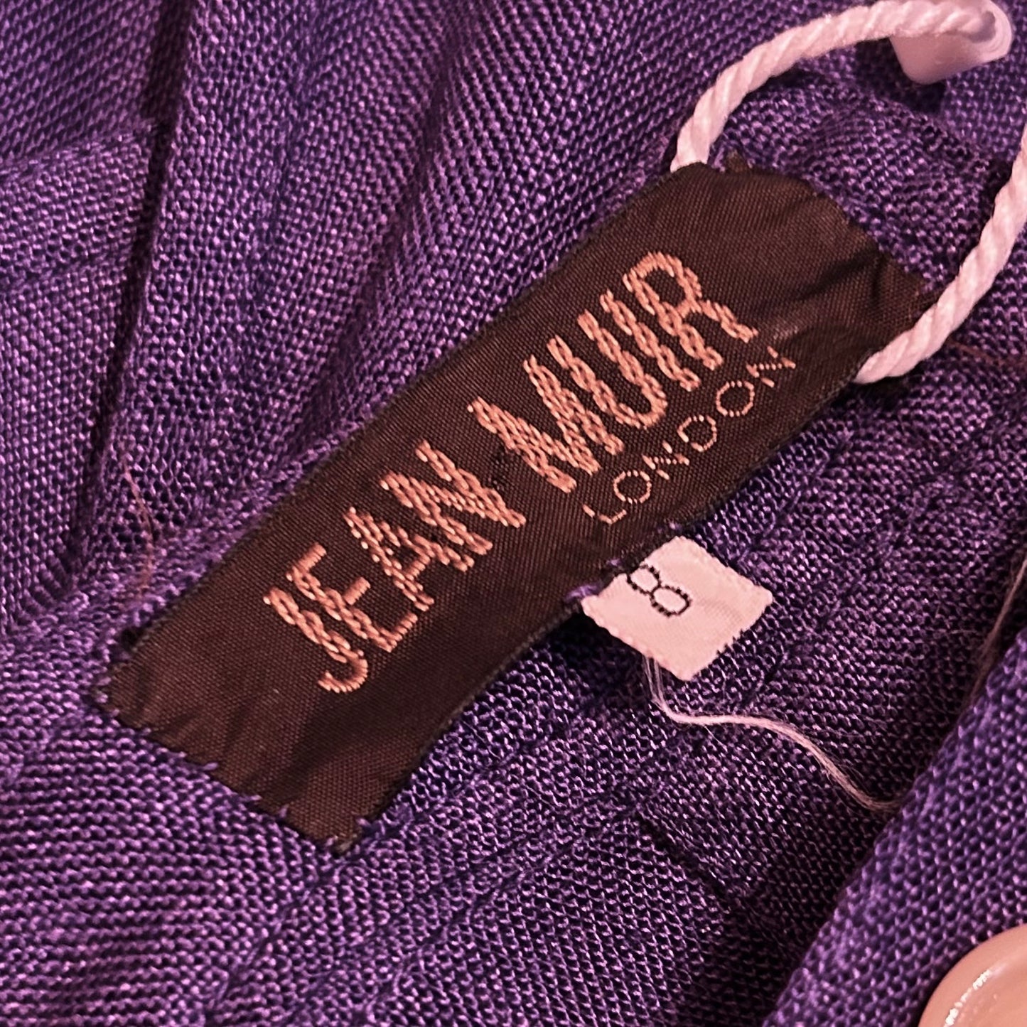 1960’s Jean Muir Balloon Sleeve Mini Dress UK 6-8