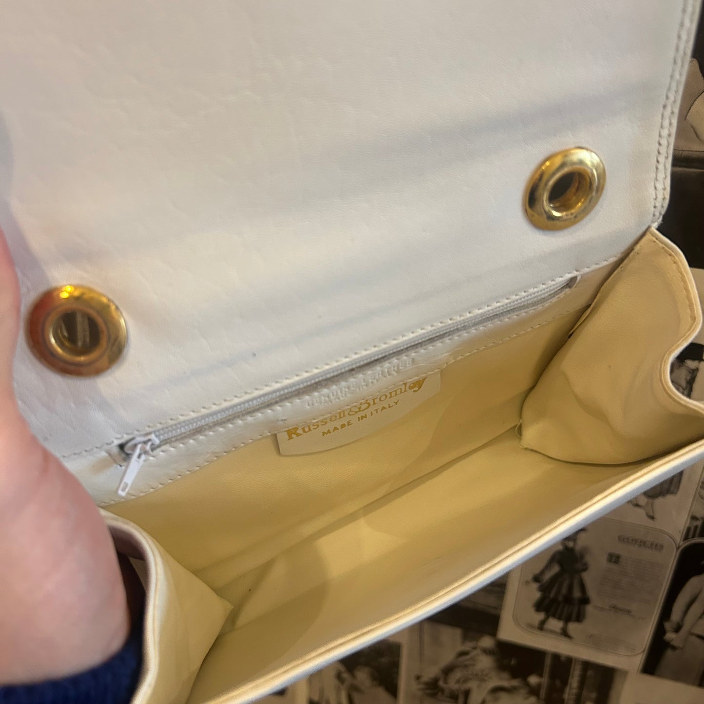 1980’s Russell & Bromley Leather Crossbody Bag