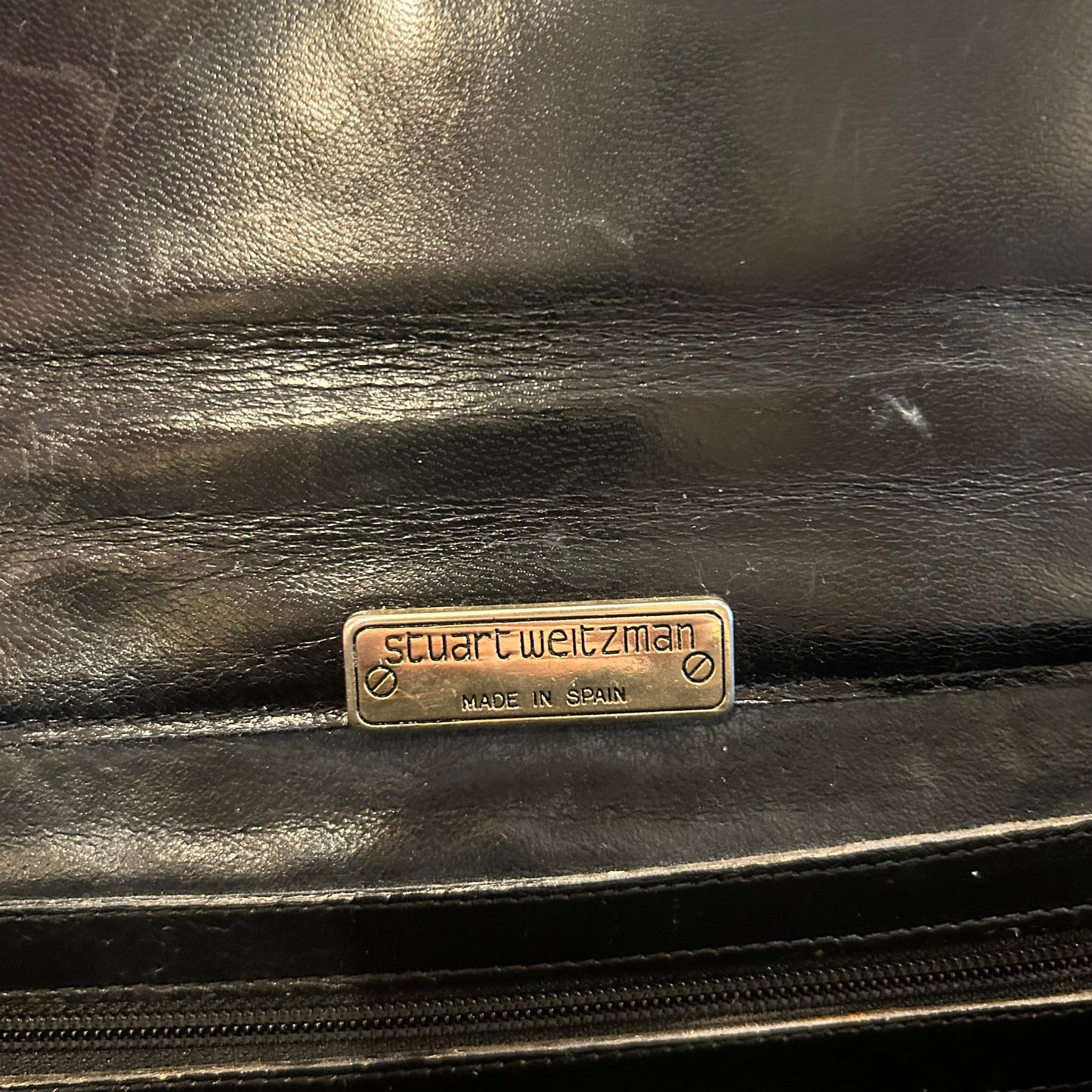 1980’s Stuart Weitzman Leather Crossbody Bag