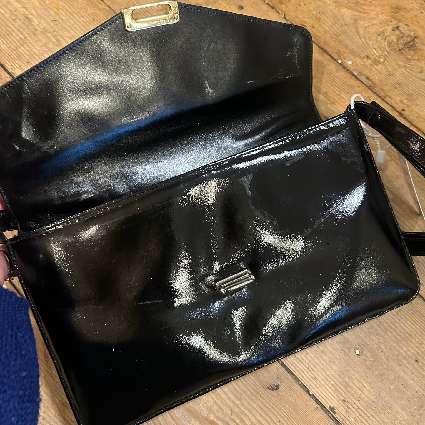 1980’s Russell & Bromley Patent Leather Handbag