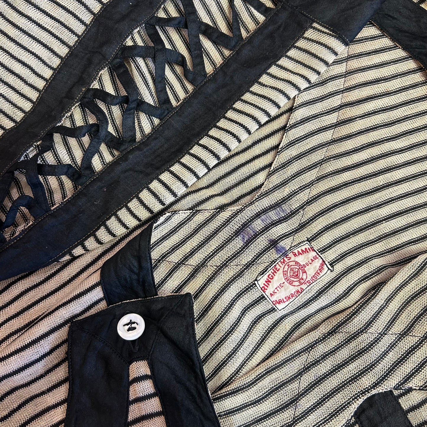 1920’s Corset Detail Swimsuit UK 8-12