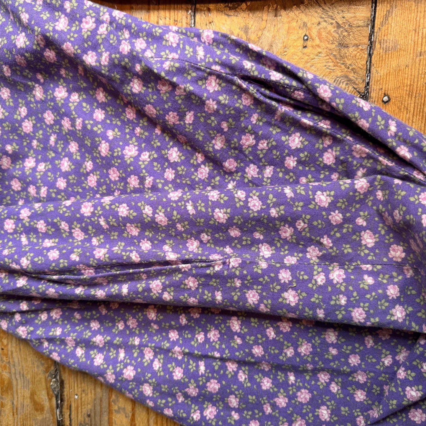 1970’s Laura Ashley Wales Ditsy Floral Dress UK 8