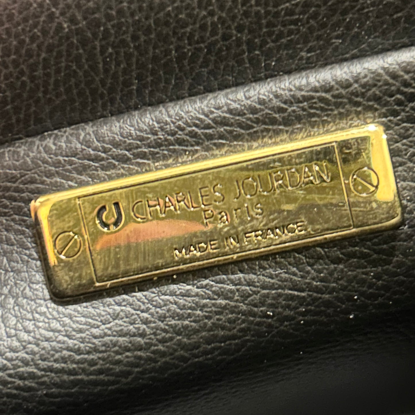 1980’s Charles Jourdan Suede Curved Bag