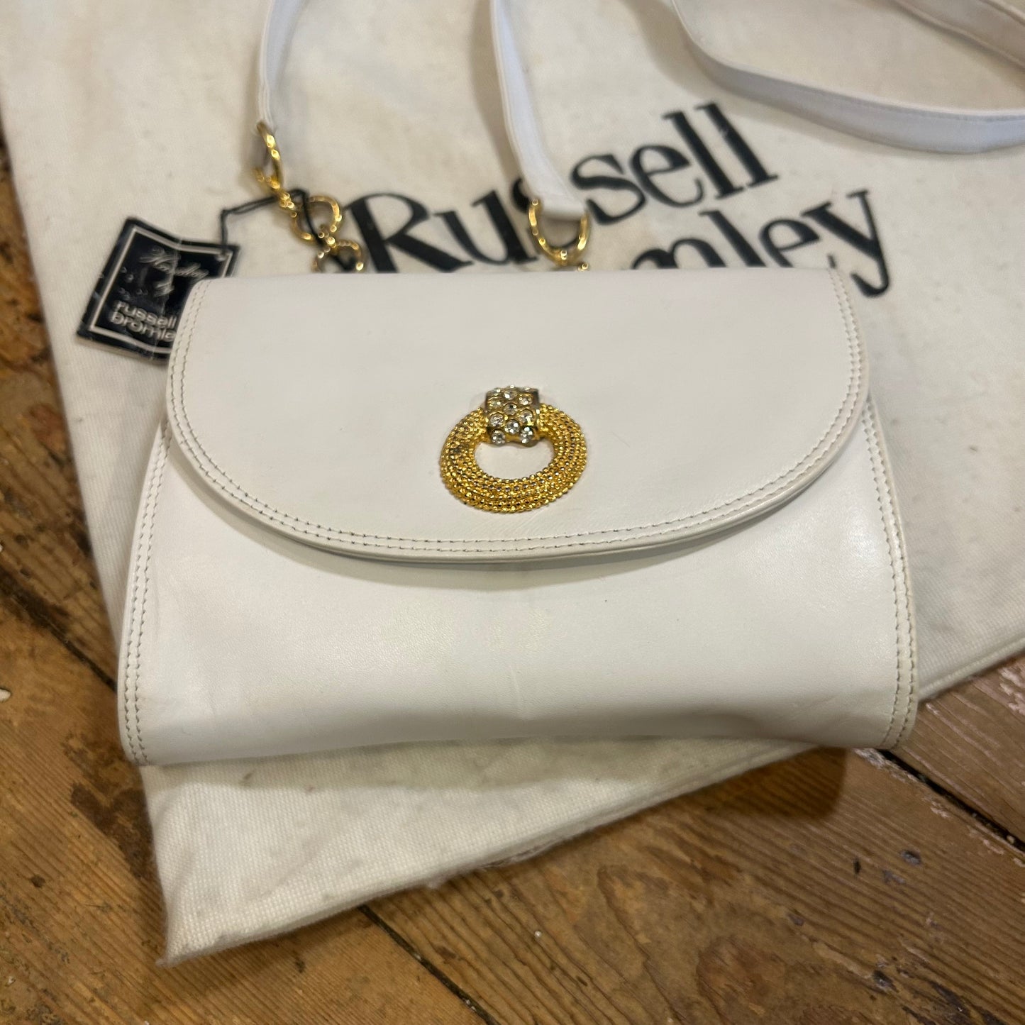 1980’s Russell & Bromley Leather Crossbody Bag