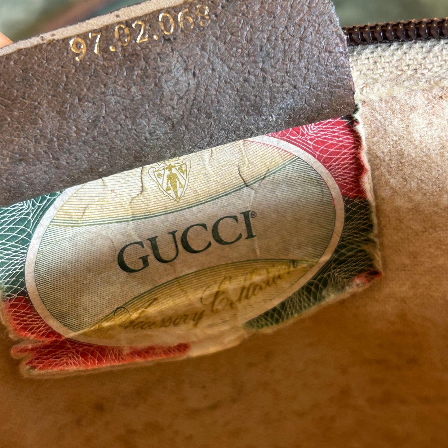 1980’s Gucci Monogram Crossbody Bag