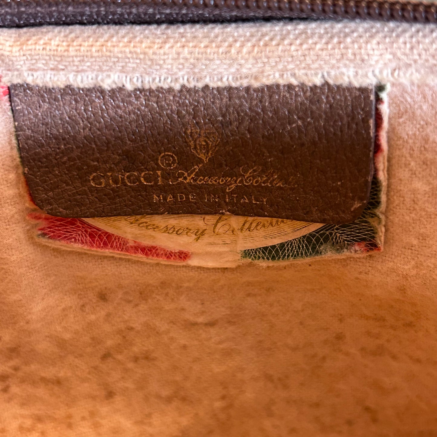 1980’s Gucci Monogram Crossbody Bag