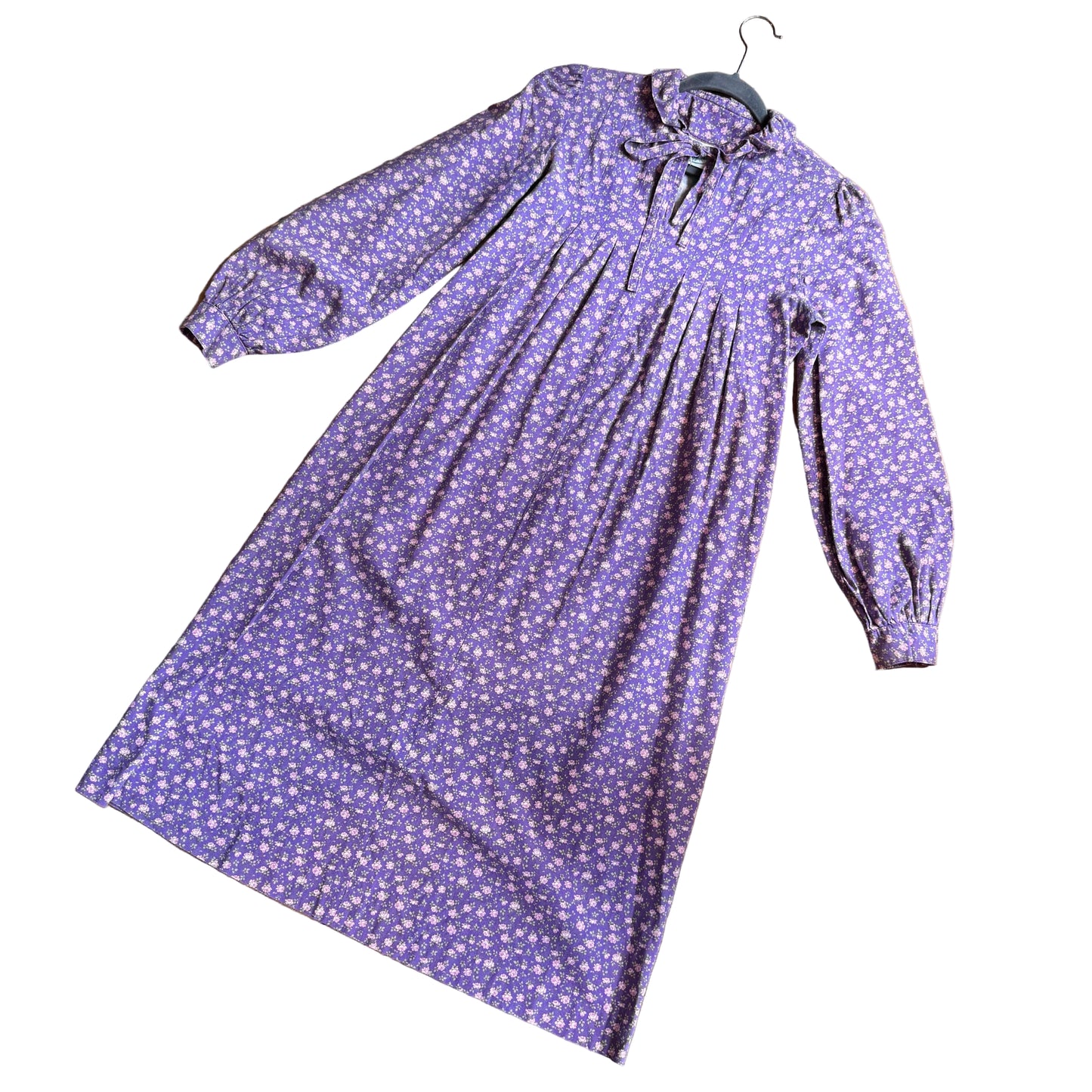 1970’s Laura Ashley Wales Ditsy Floral Dress UK 8