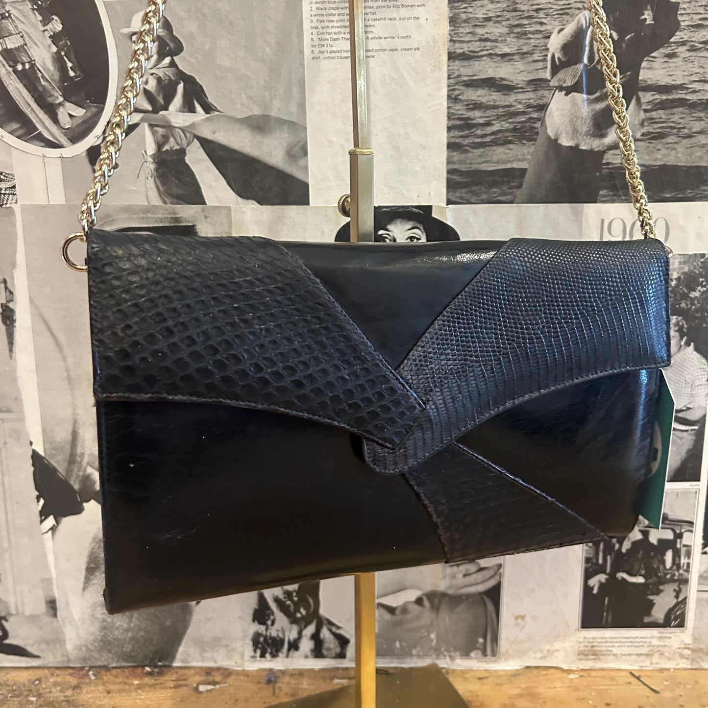 1980’s Stuart Weitzman Leather Crossbody Bag