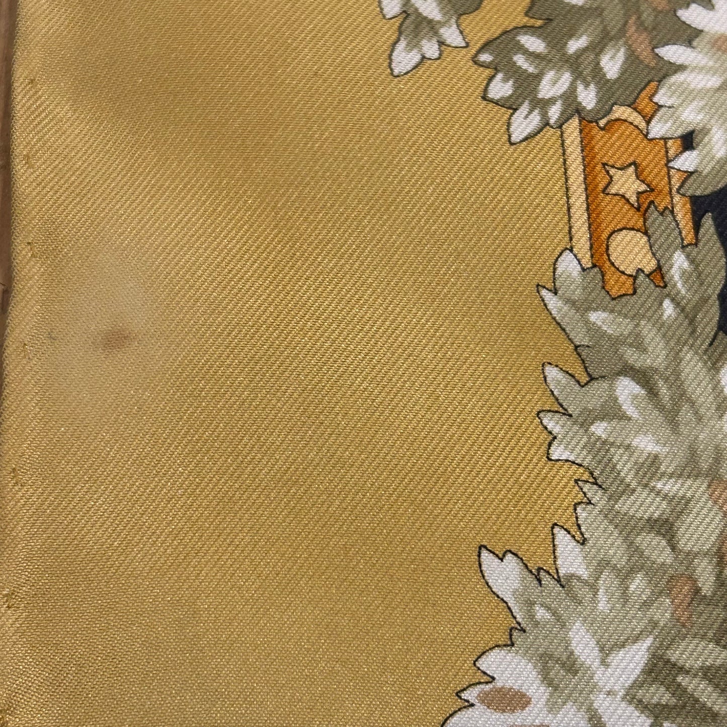 1980’s Salvatore Ferragamo Silk Day & Night Leopard Scarf