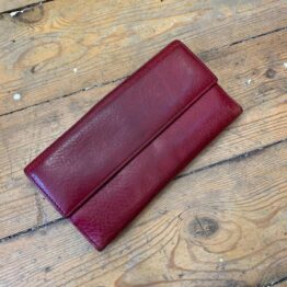 Louis Vuitton Red Epi Leather Sarah Wallet ○ Labellov ○ Buy and