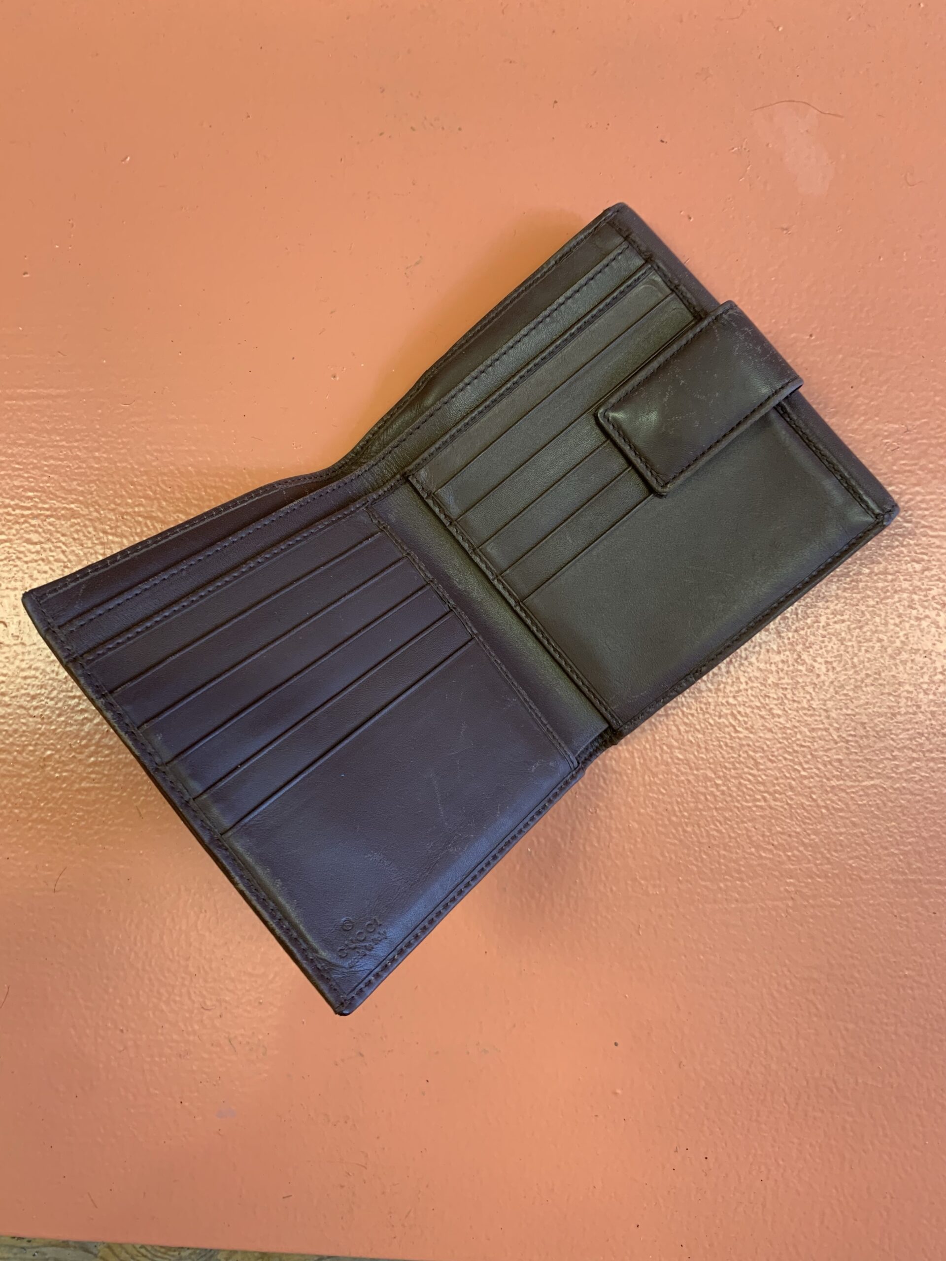 Vintage 80's LOUIS VUITTON Malletier Intl Monogram Canvas Leather Trifold  Wallet